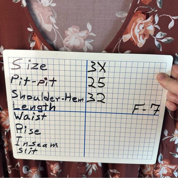 Torrid womens tunic blouse swap neck Button front Bohemian whimsigoth plus size - Picture 11 of 11